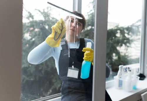 Nettoyage de vitres intérieures et extérieures à Lombers